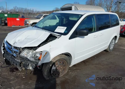 2014 Dodge Grand Caravan Se from USA, damaged, VIN 2C4RDGBG9ER471690